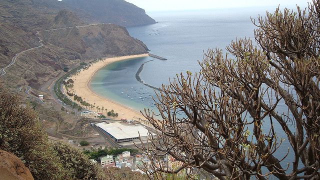 El antiguo mamotreto de Las Teresitas./