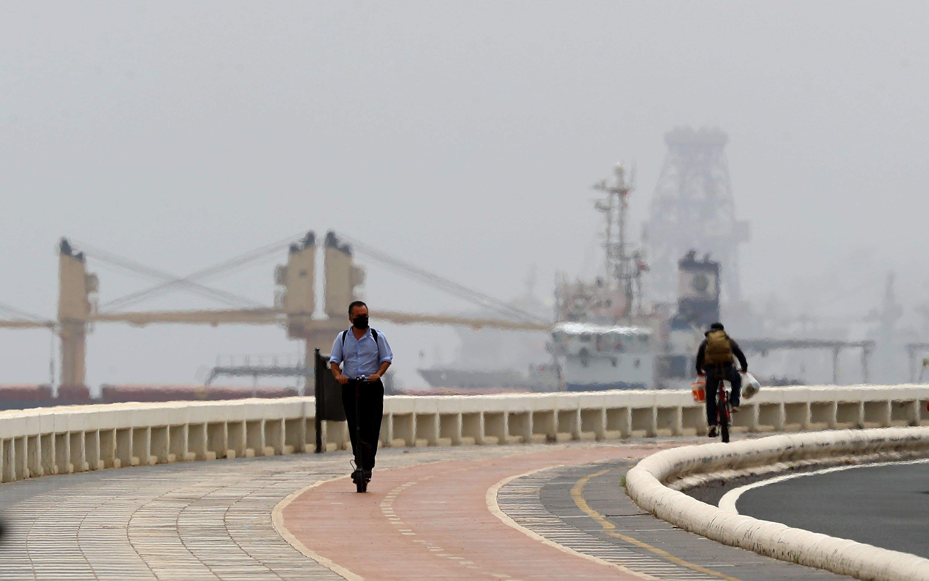 Día de calima en Las Palmas de Gran Canaria. / Archivo
