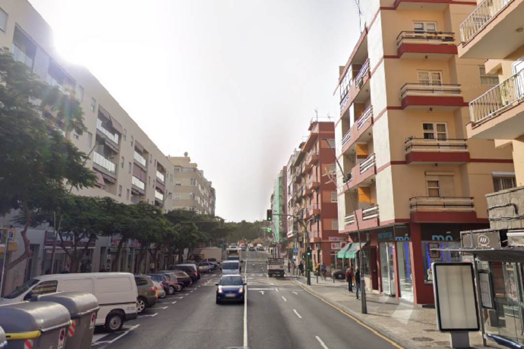 Avenida Venezuela, en Santa Cruz de Tenerife, donde ha tenido lugar la pelea. / Google maps