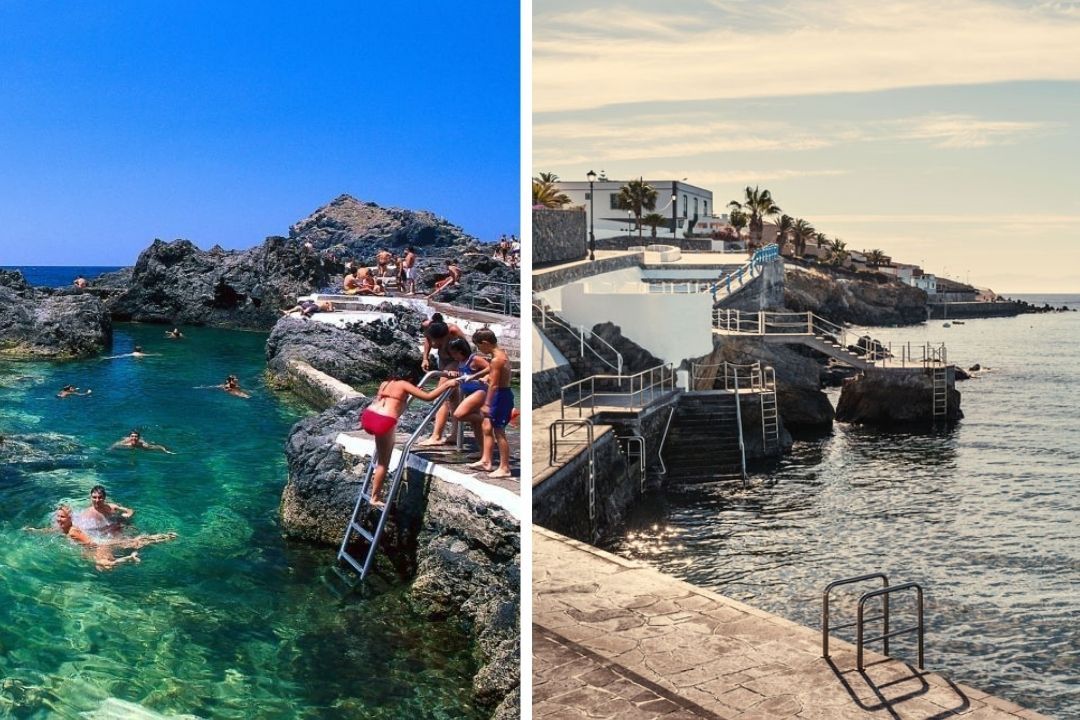 paseos costeros tenerife