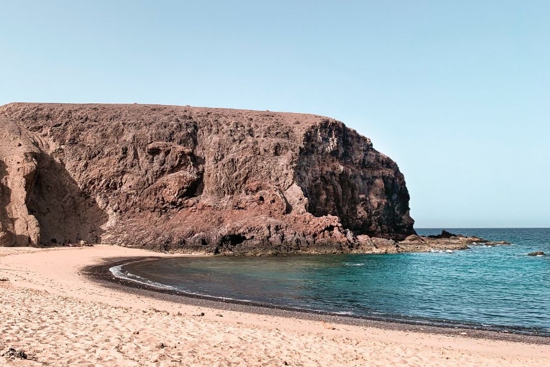 despejado lanzarote sol calor