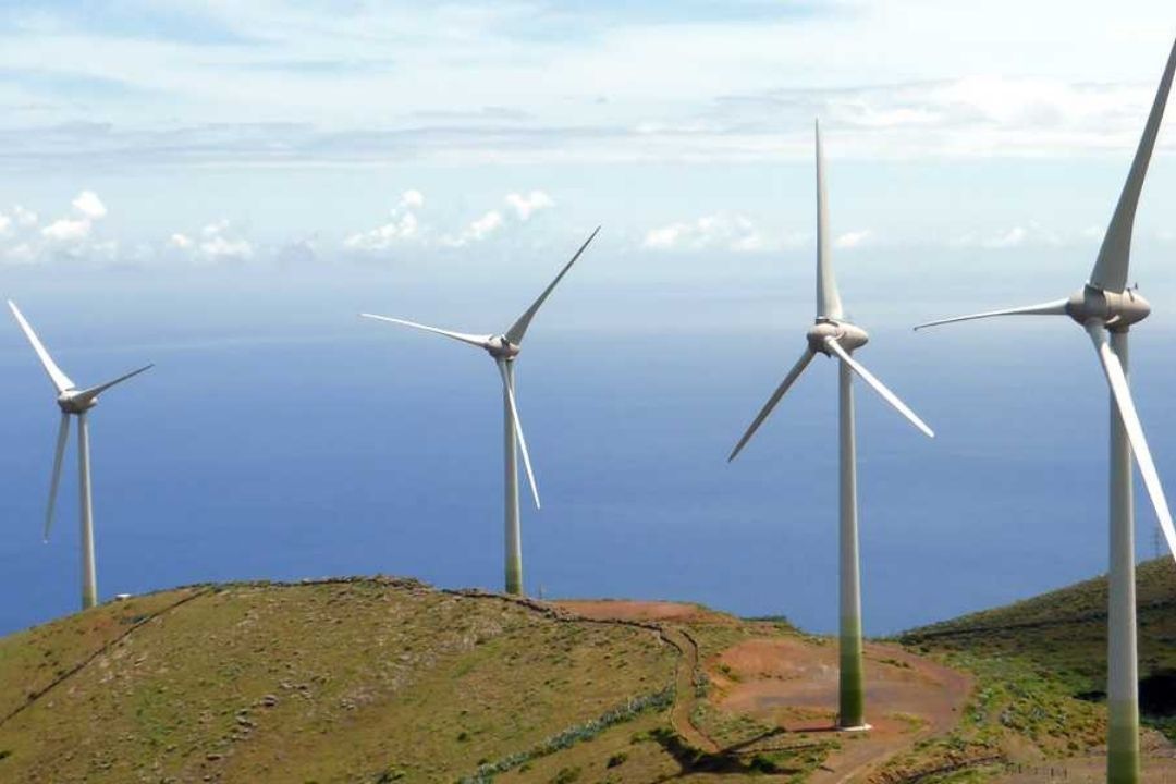 Gorona del viento en El Hierro. / Archivo