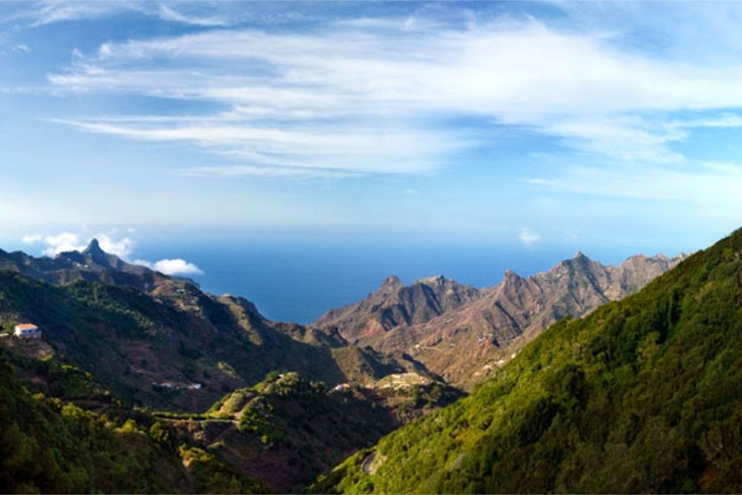 Roques de Anaga, en Santa Cruz de Tenerife./