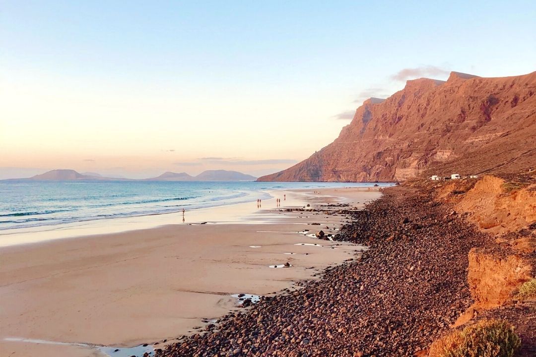 cielo despejado sol canarias