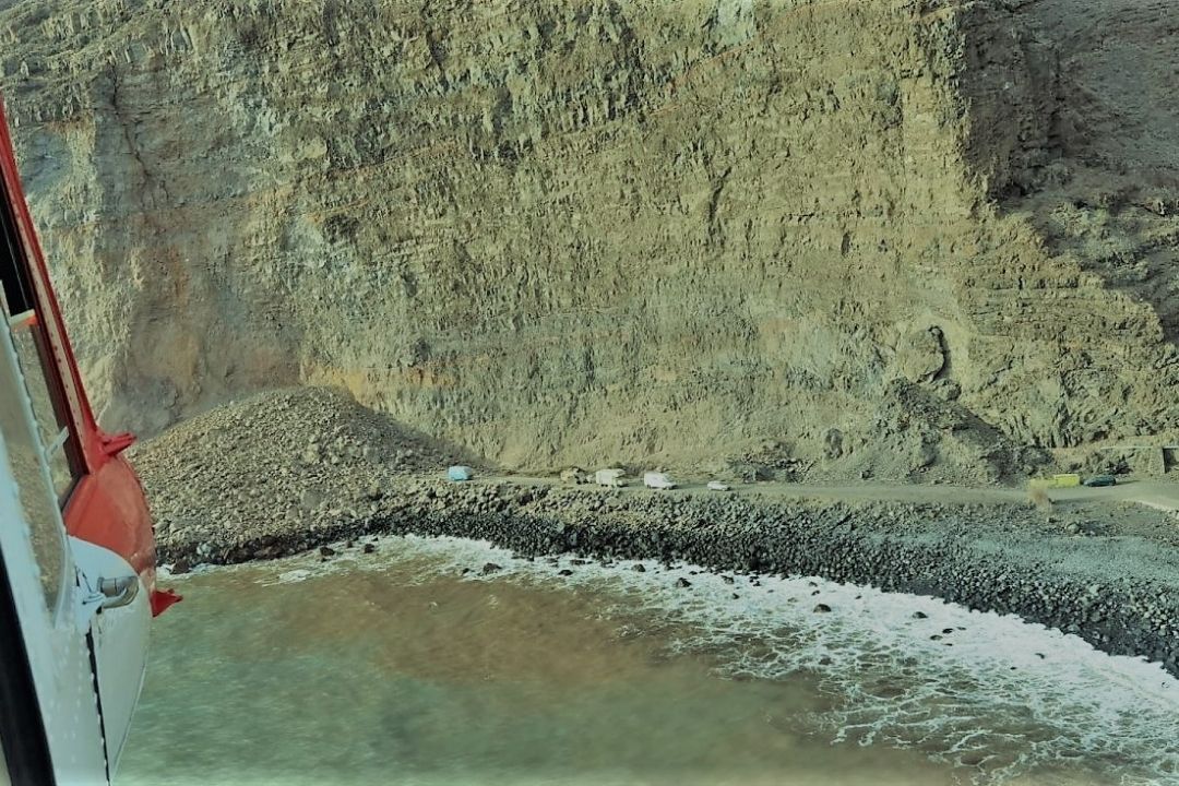 argaga la gomera desprendimientos