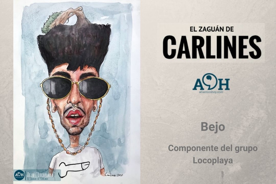 caricatura Bejo Locoplaya