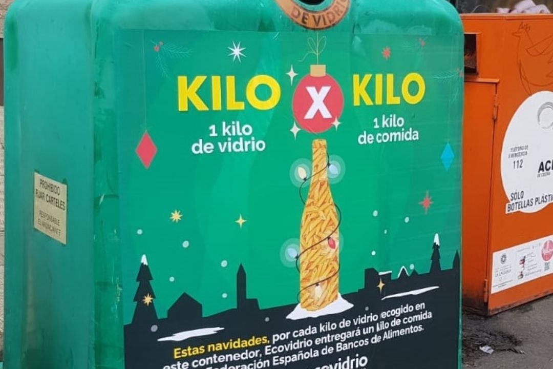 contenedor ecovidrio reciclaje