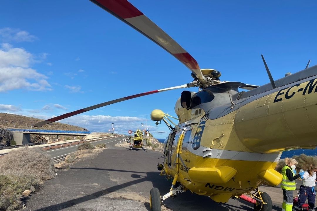 helicoptero rescate )