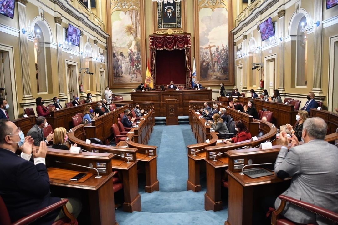 Imagen de archivo del Parlamento de Canarias. / Cedida 