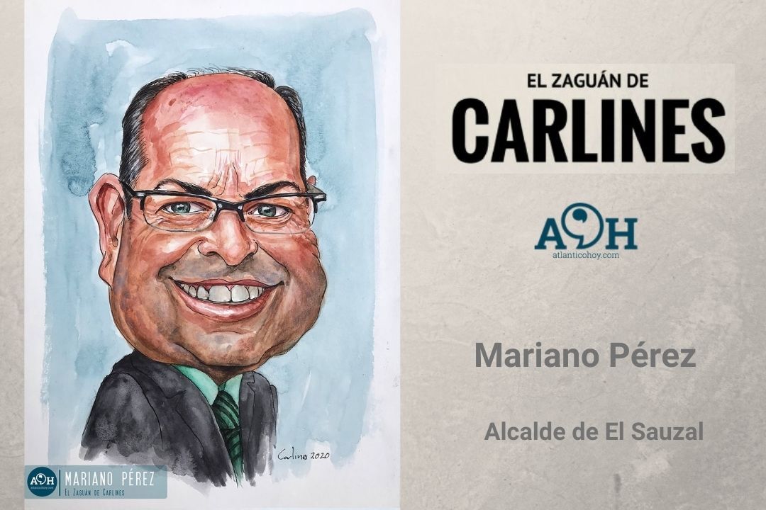 caricatura Mariano Perez Zaguan Carlines El sauzal alcalde
