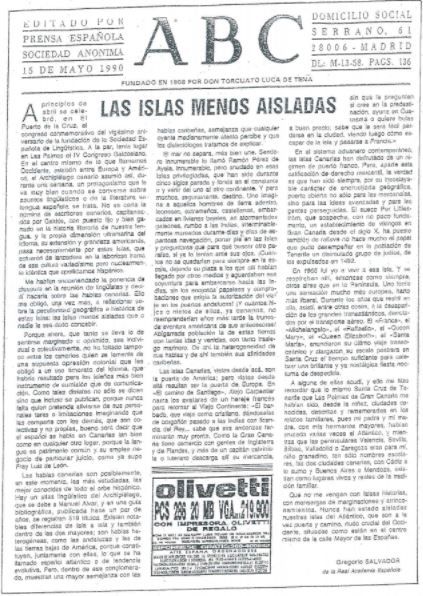 Las islas menos aisladas