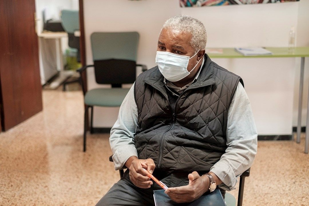 El secretario de la Federación de Asociaciones Africanas de Canarias (FAAC), Teodoro Bondyale