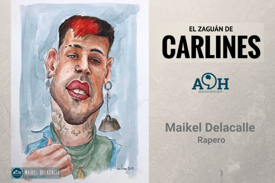 Caricatura maikel delacalle