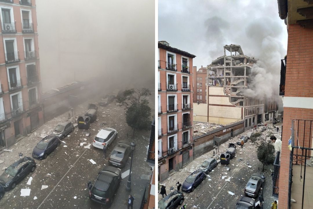 explosion madrid