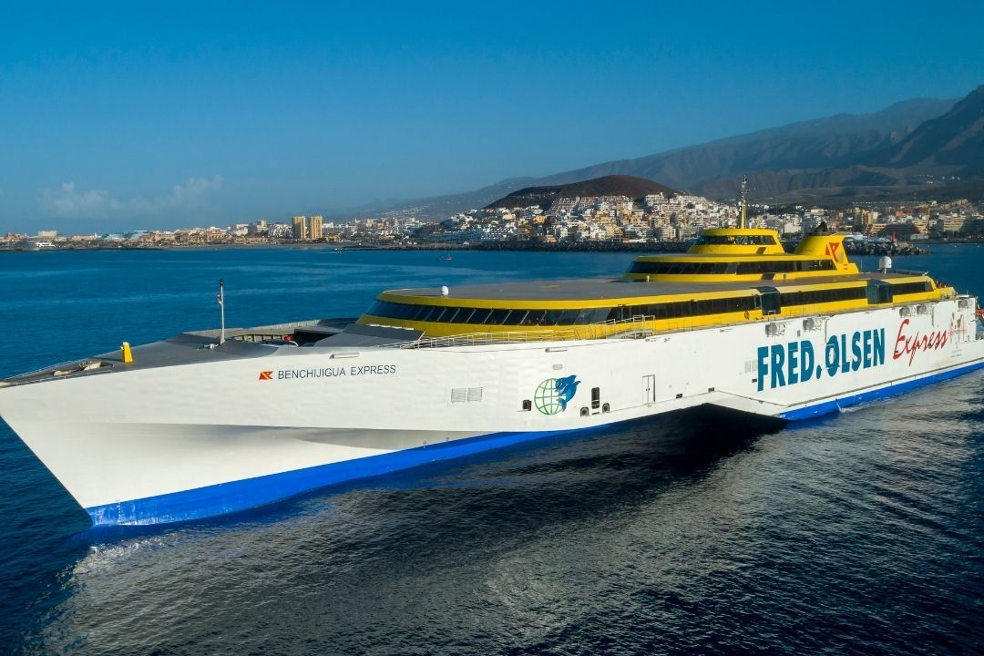 Benchijigua Express, de Fred. Olsen./ Cedida