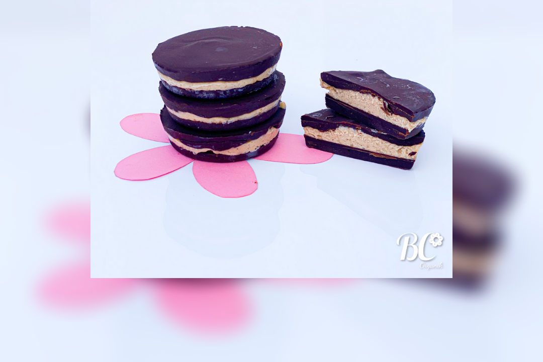 tartaletas de chocolate y avellanas