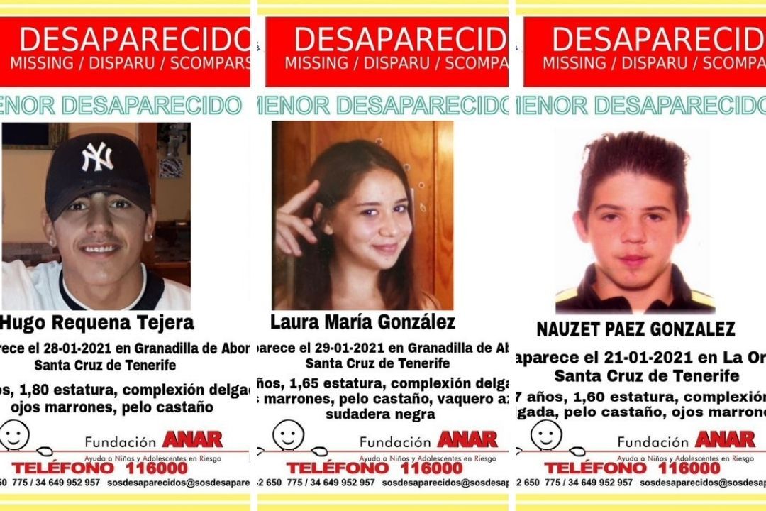 desaparecidos menores