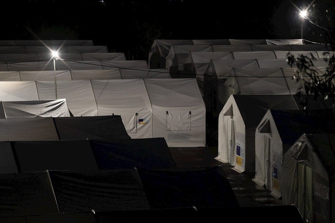 Campamento de Las Raíces./ Archivo