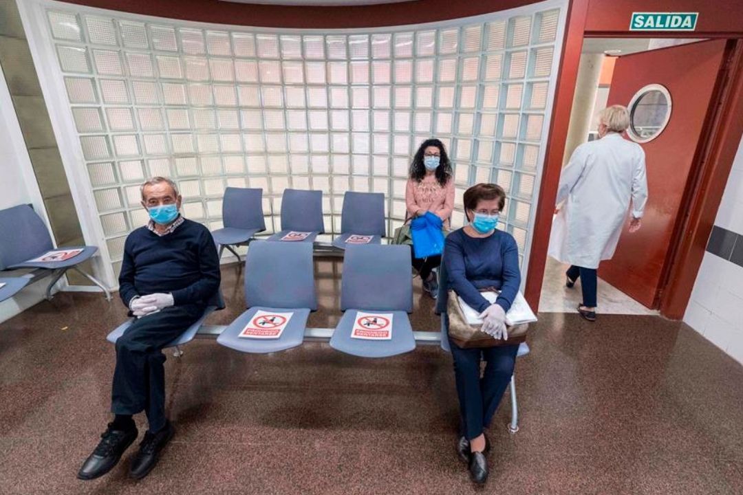 Sala de espera de un hospital tras salir de las listas de espera / Imagen de la red
