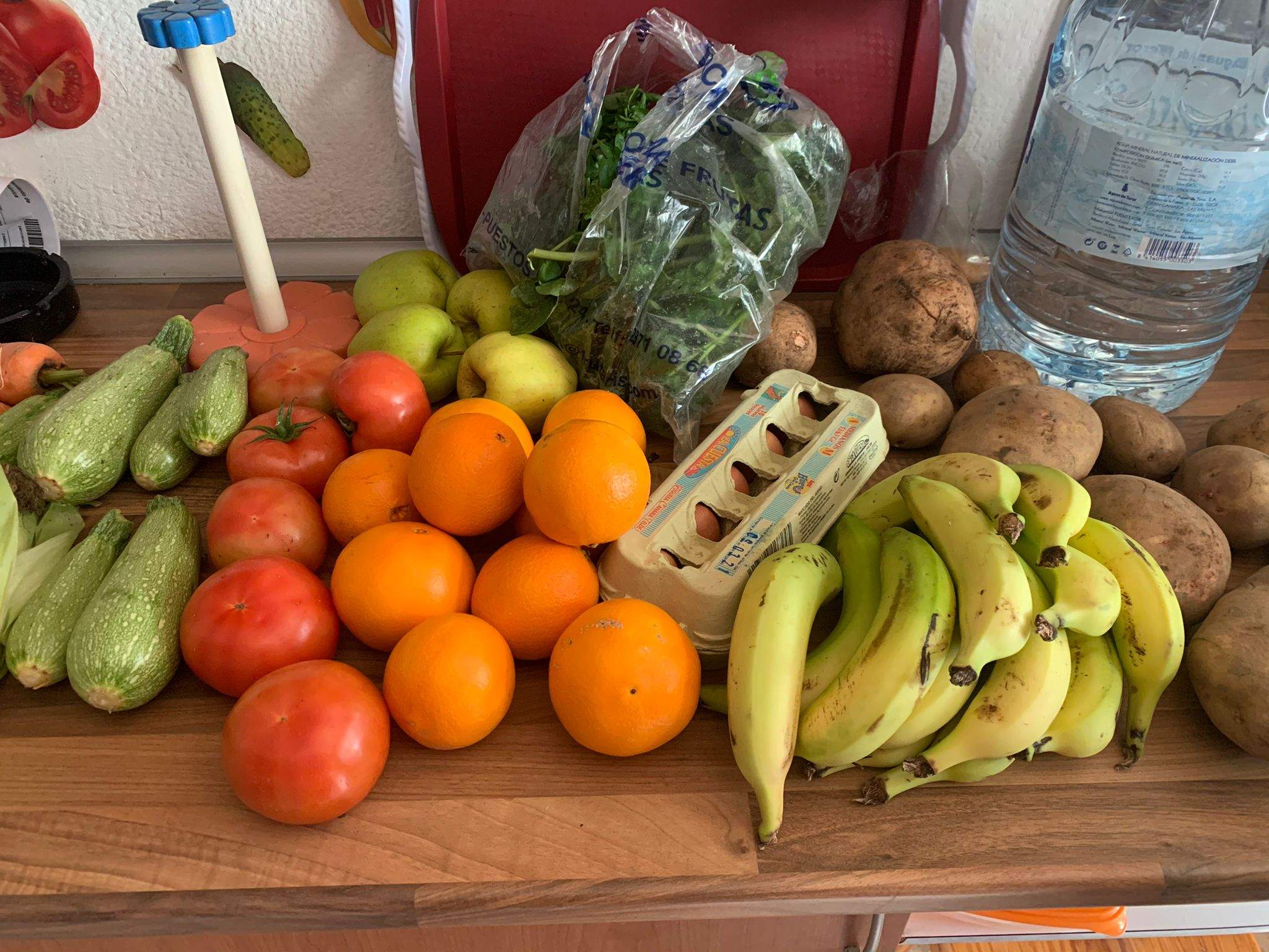 Productos que se pueden encontrar en la cesta de la compra. / Archivo 