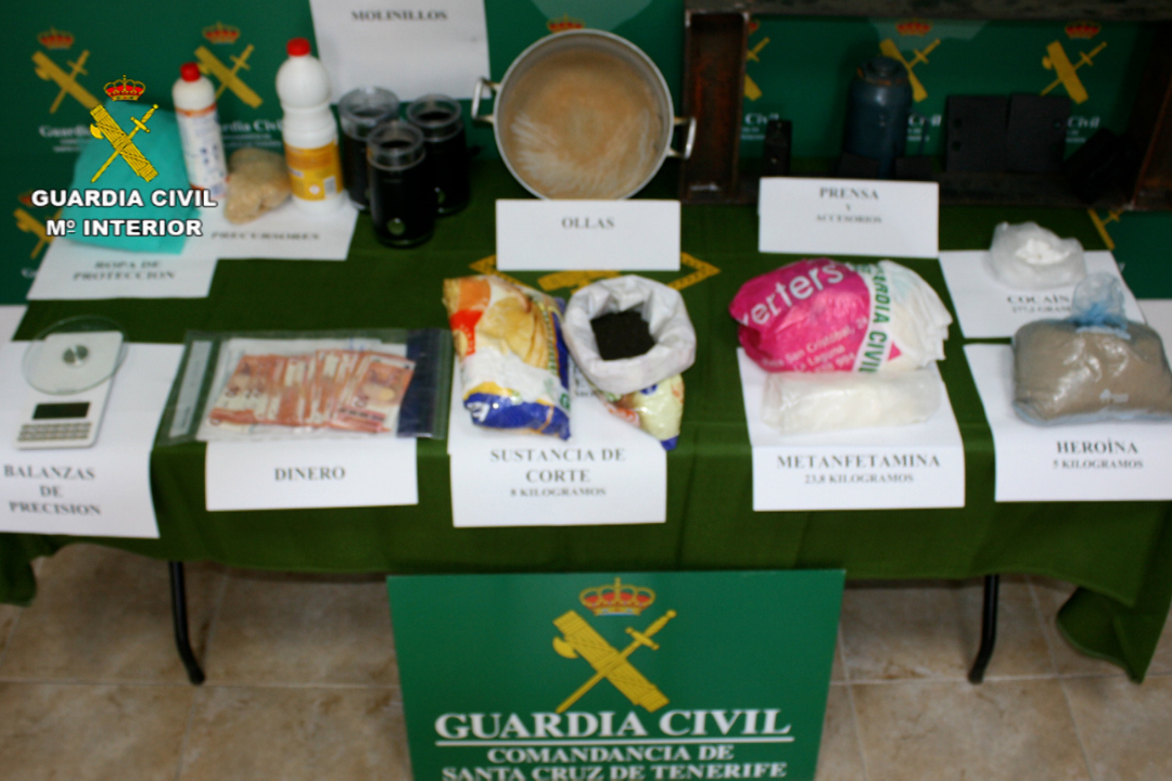 Heroína incautada por la Guardia Civil en otra operación / GUARDIA CIVIL