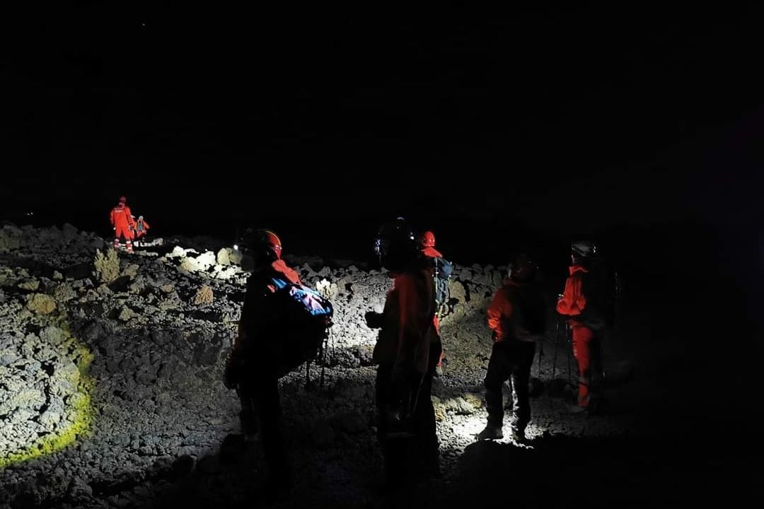 rescate de senderistas