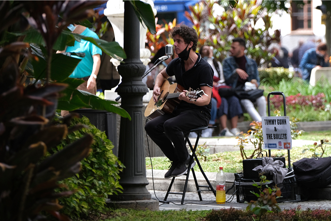 artista callejero jacfotografo