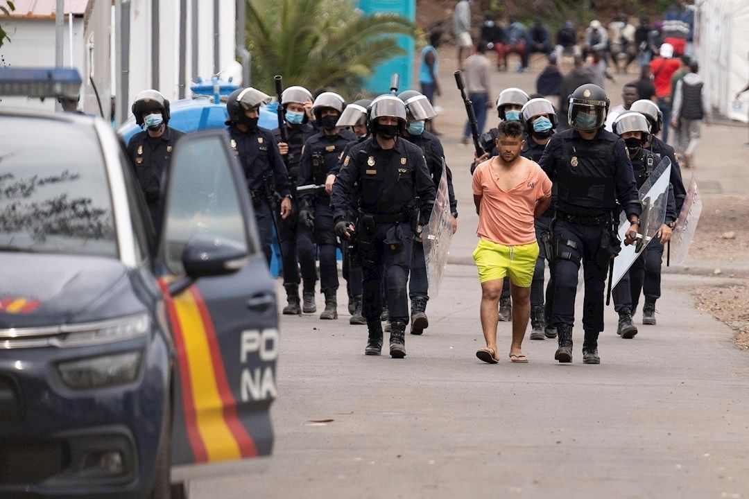 detenido en Las Raices