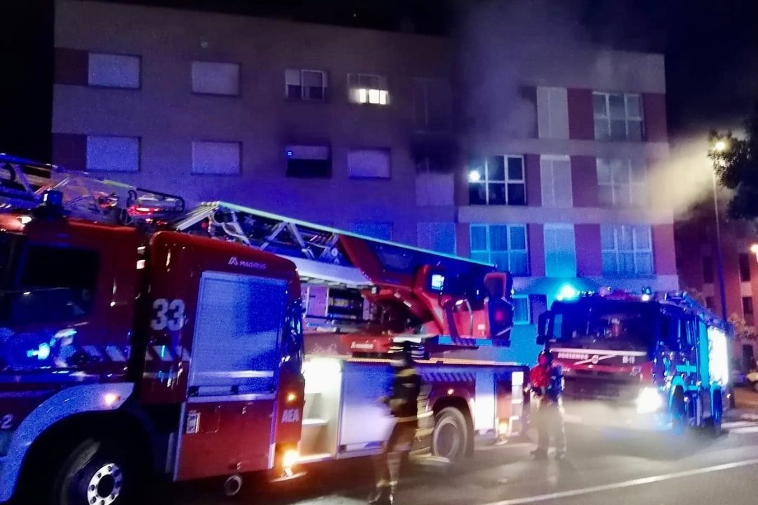 incendio en una vivienda