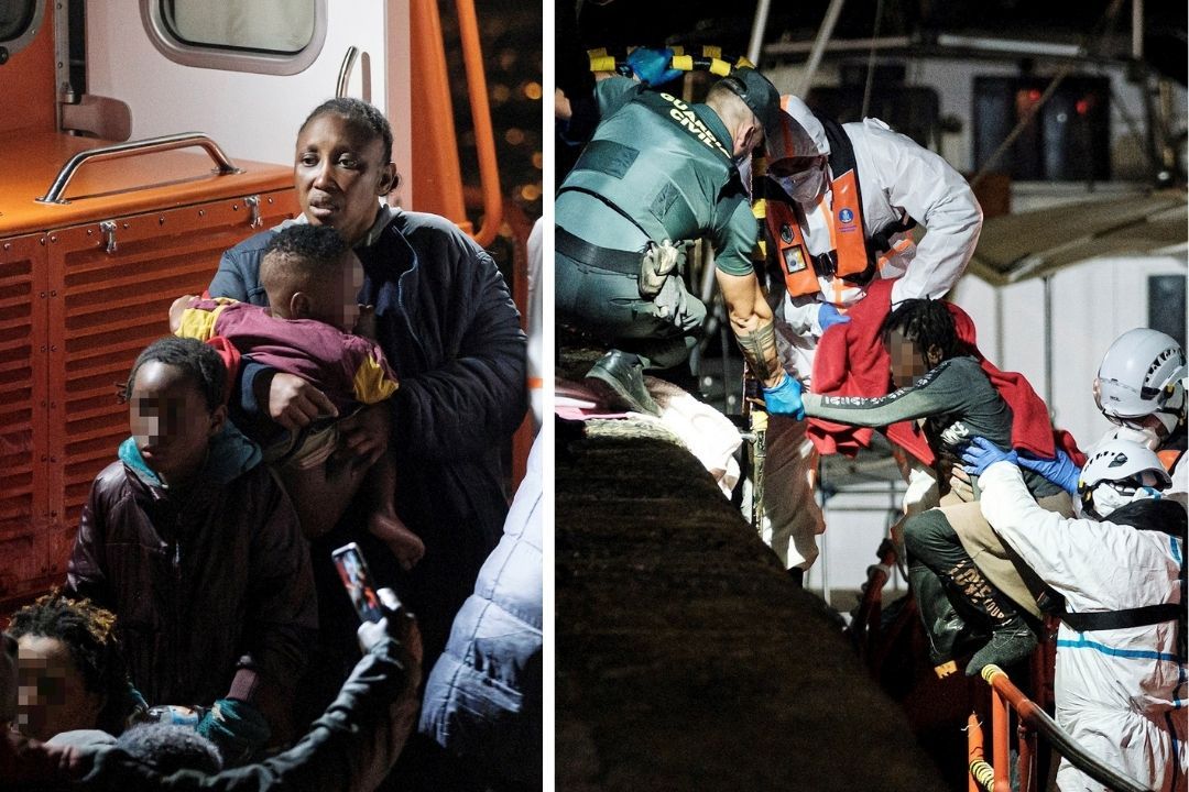 inmigrantes migrantes niños