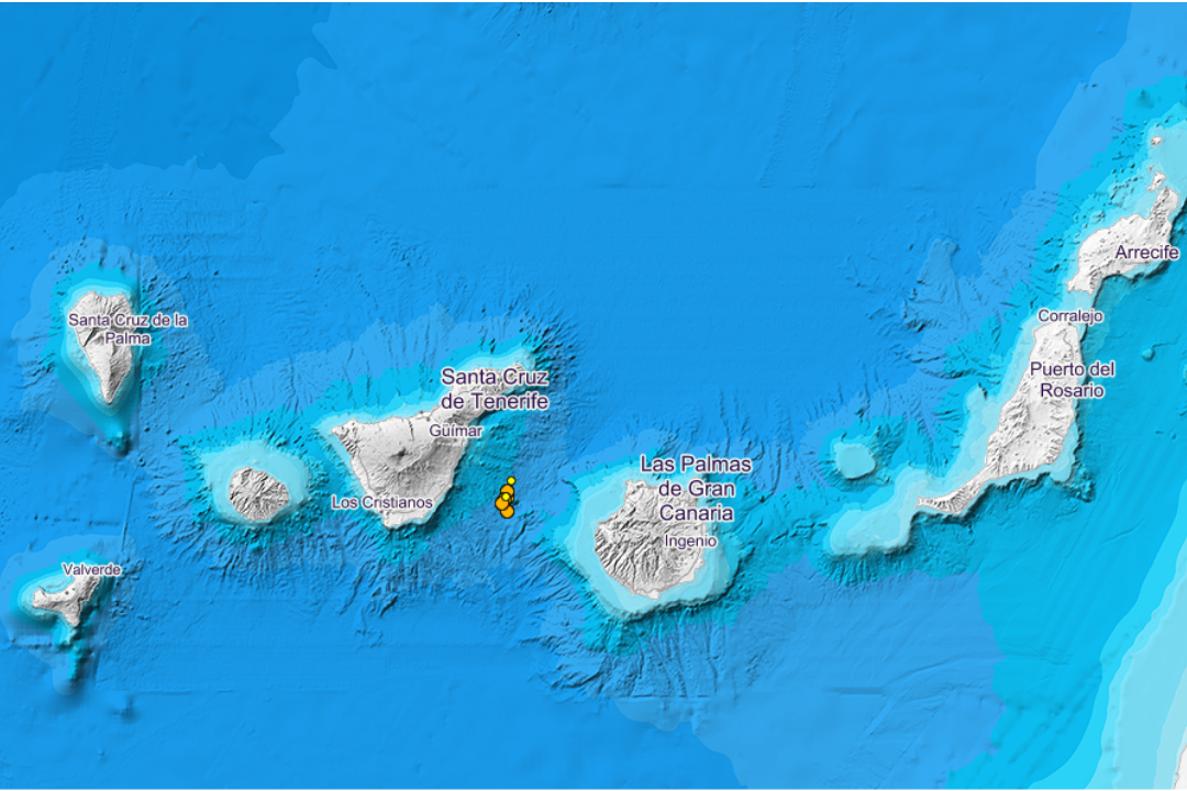 terremotos gran canaria tenerife