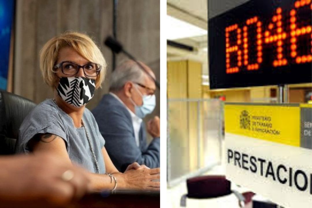 La consejera de Empleo del Gobierno de Canarias, Elena Máñez./