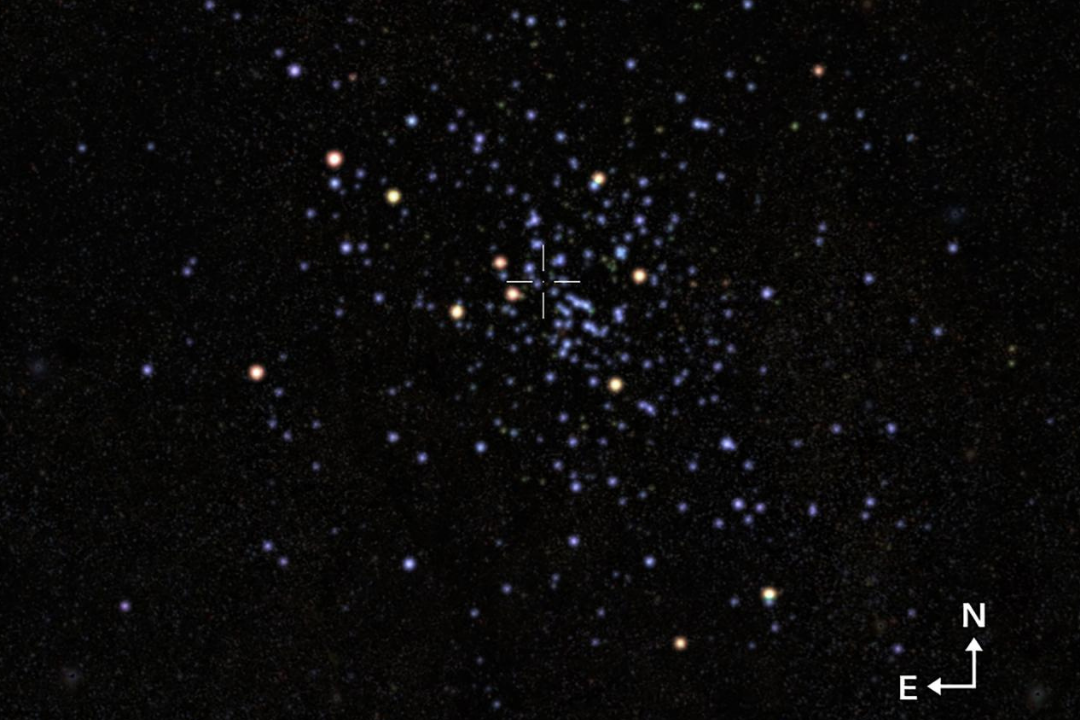 iac cúmulo de estrellas