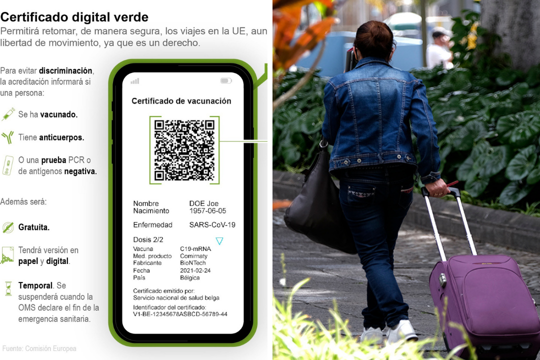 El certificado COVID ha quedado en desuso en las islas. / Imagen de la red