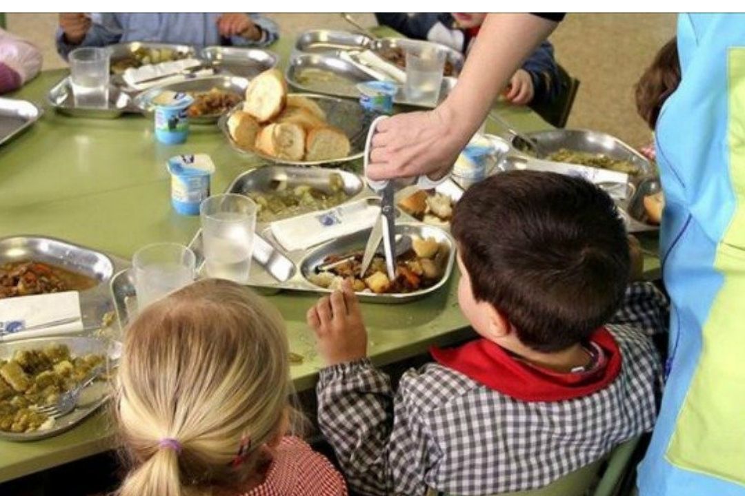 Niños en el comedor escolar./ EFE Niños en el comedor escolar./ EFE