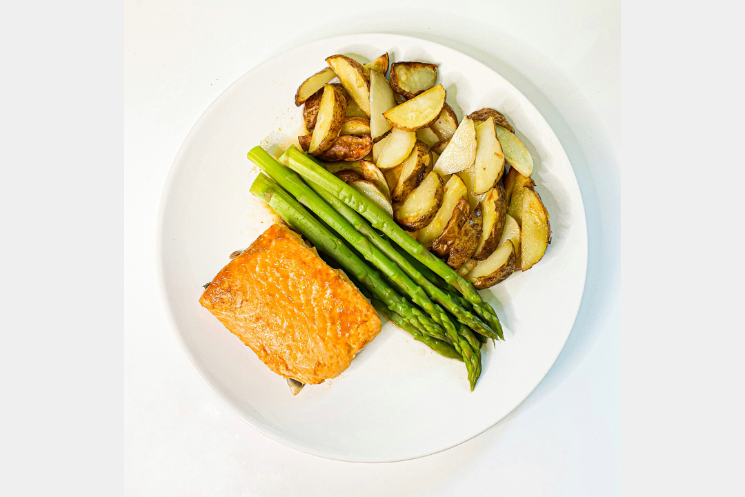 Salmón a la naranja