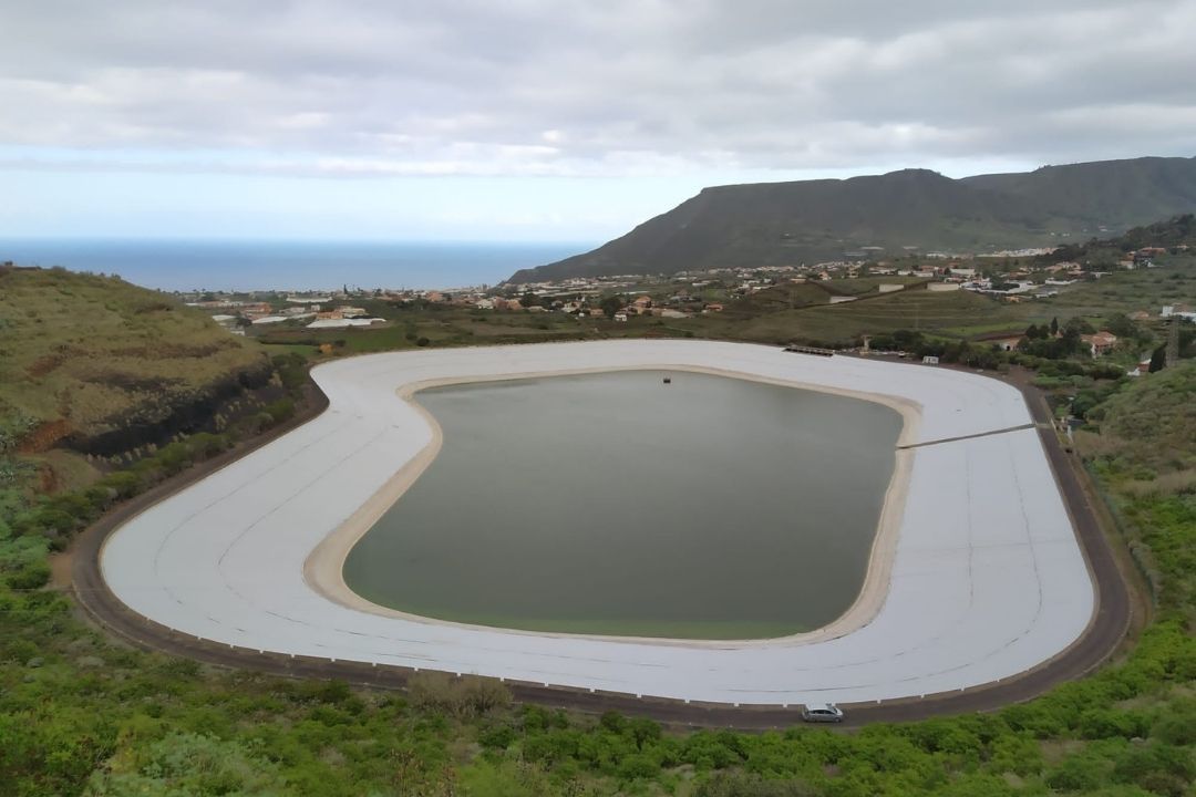 Balsa de Valle Molina, Tegueste, Tenerife. / CEDIDA Balsa de Valle Molina, Tegueste, Tenerife. / CEDIDA