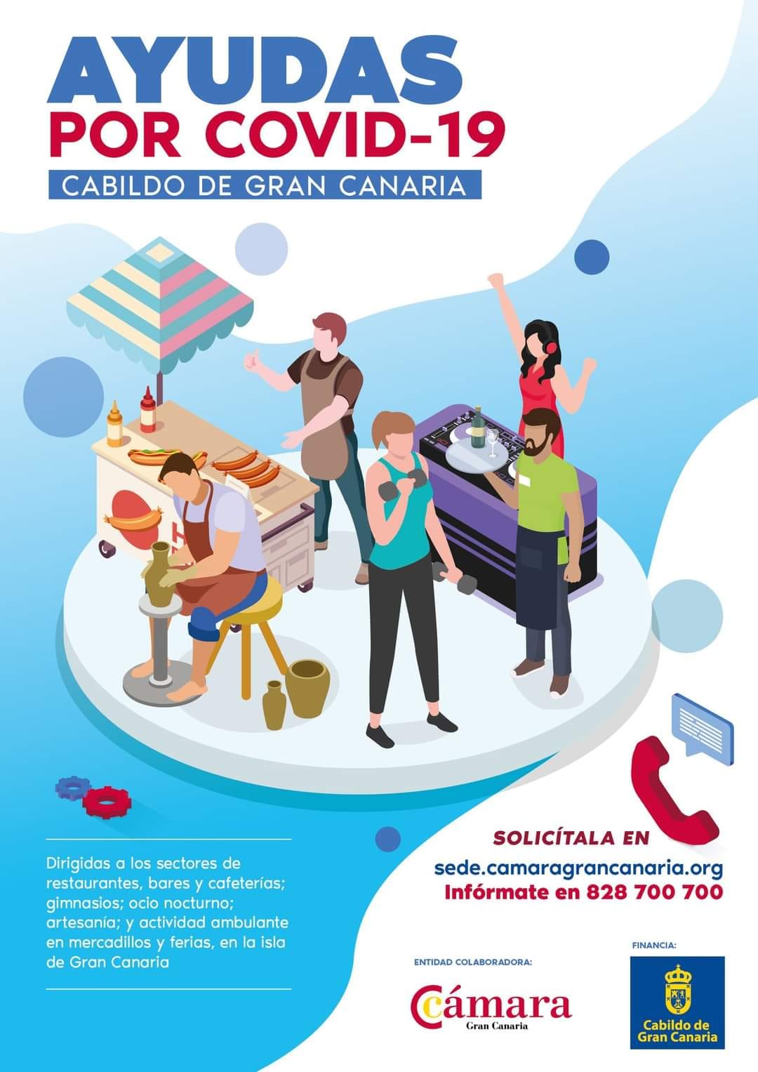 Imagen de Ayudas de covid de gran canaria para repor de djs