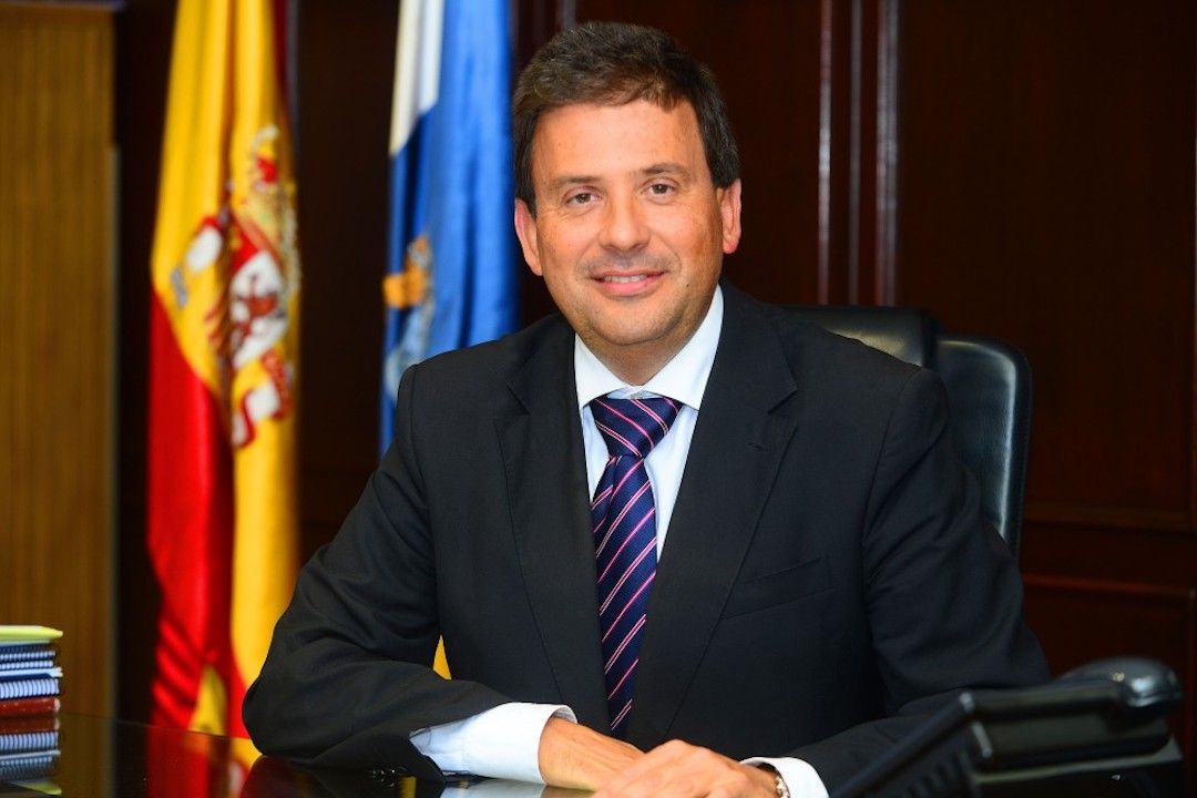 Luis Ibarra, presidente de la Autoridad Portuaria. / Archivo