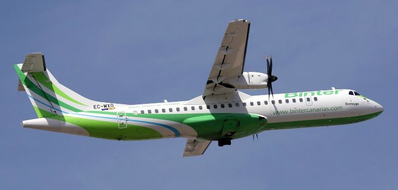 Avión de Binter. / Imagen de la red