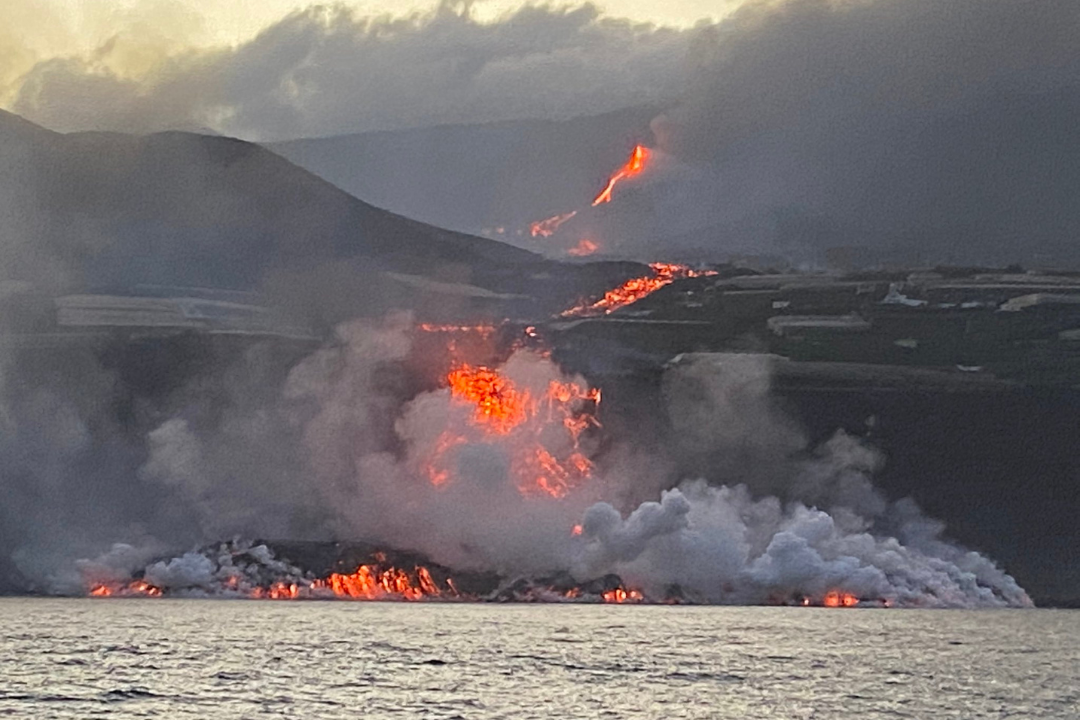 volcán de la palma delta Instituto Español de Oceanografía (IEO)