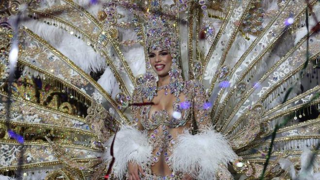 Priscila Medina, Reina del Carnaval de Santa Cruz de Tenerife 2019. / ARCHIVO