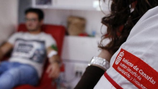 Donación sangre ICHH. / Gobierno de Canarias 