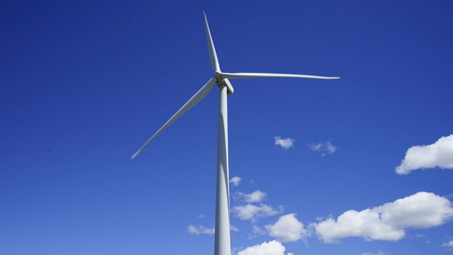 Un molino de viento./ Archivo Un molino de viento./ Archivo