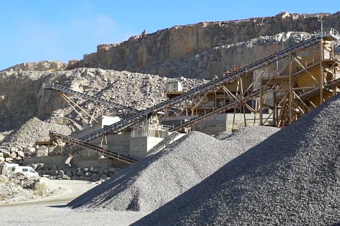 Cantera de áridos de Canarias. / Fuente: Canaryconcrete.com