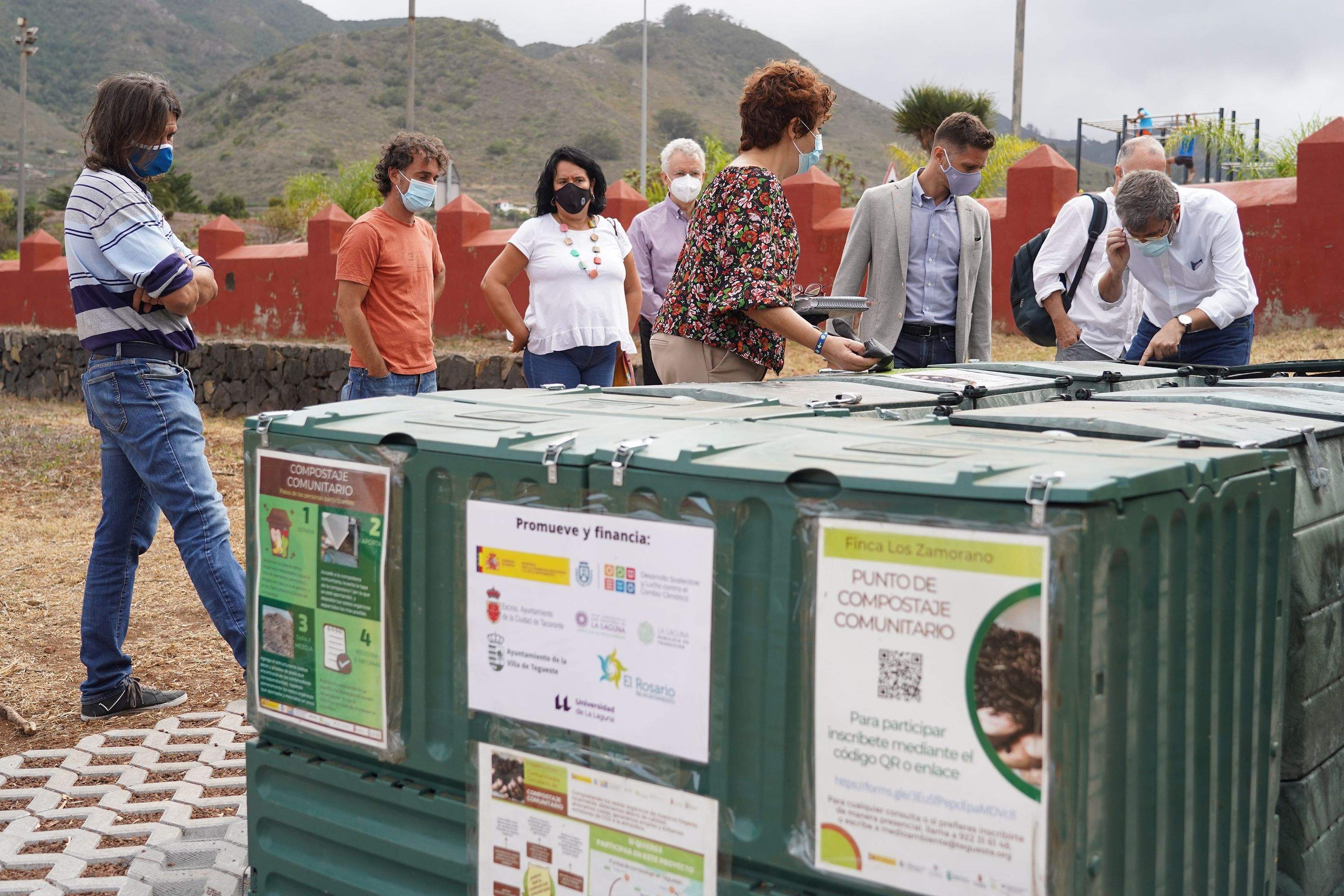 Proyecto de gestión de basura Comunidades Circulares en Tegueste. / Cedida
