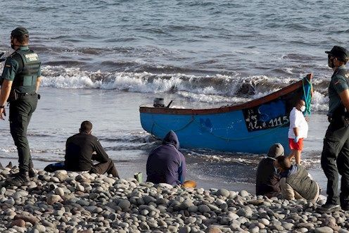 El drama de la migración: un problema que sigue presente en las islas. / EFE 