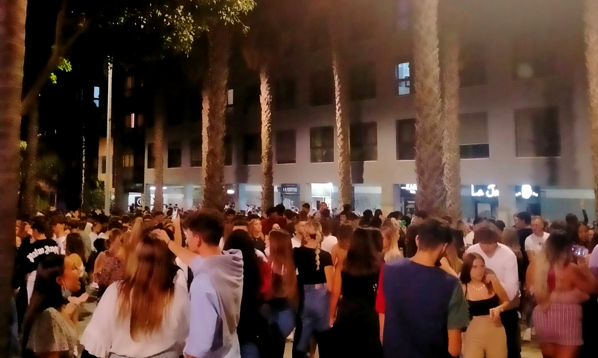 El Cuadrilátero lleno de jóvenes / AtlánticoHoy 