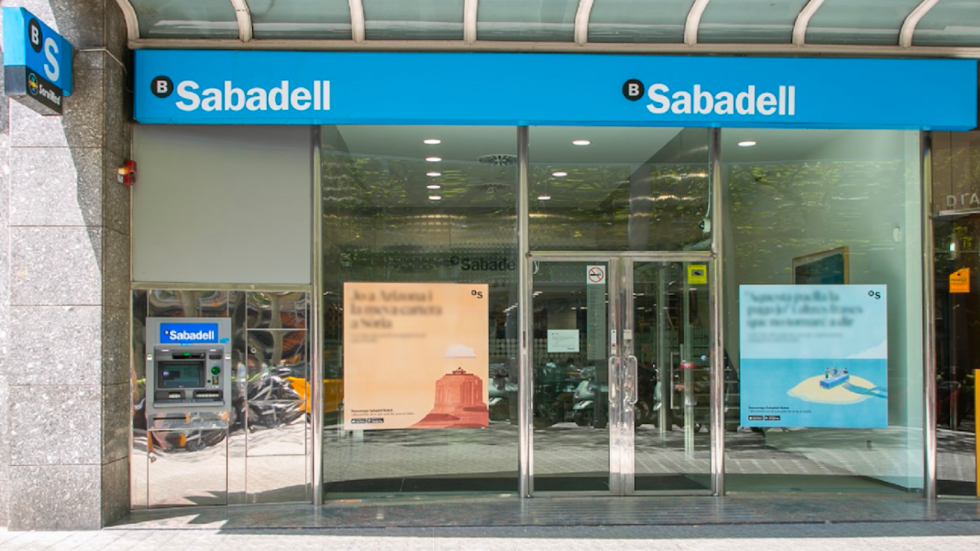 Sede del Banco Sabadell en Tenerife./ Imagen de la web