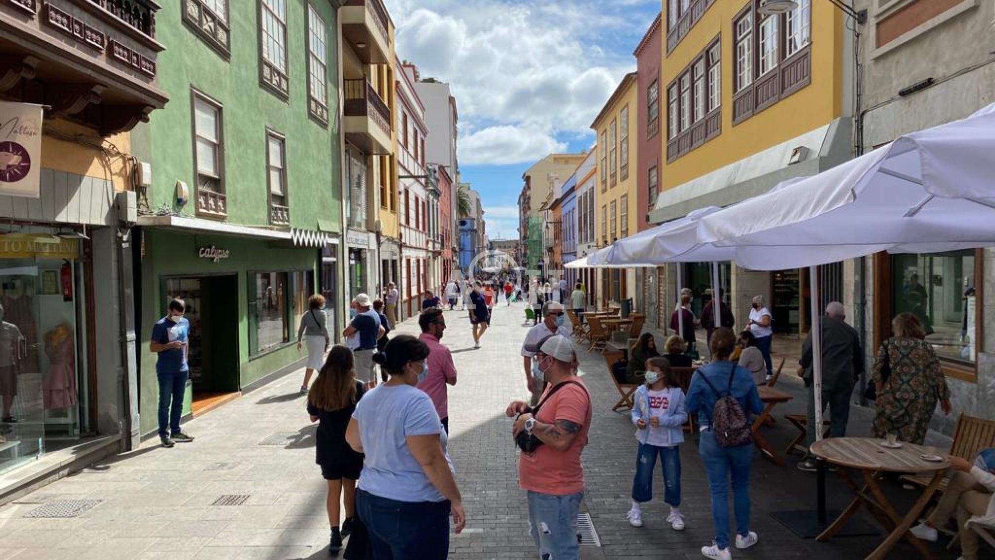 Calle Obispo Redondo, La Laguna. / AH